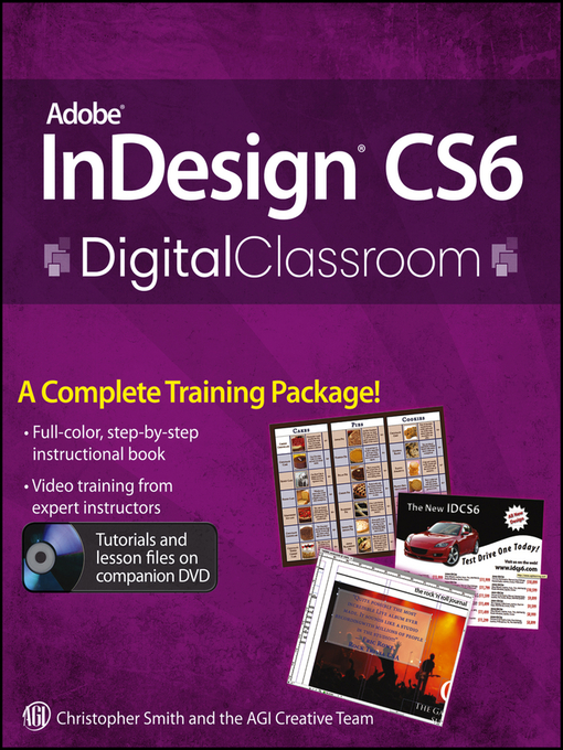 Title details for Adobe InDesign CS6 Digital Classroom by Christopher Smith - Available